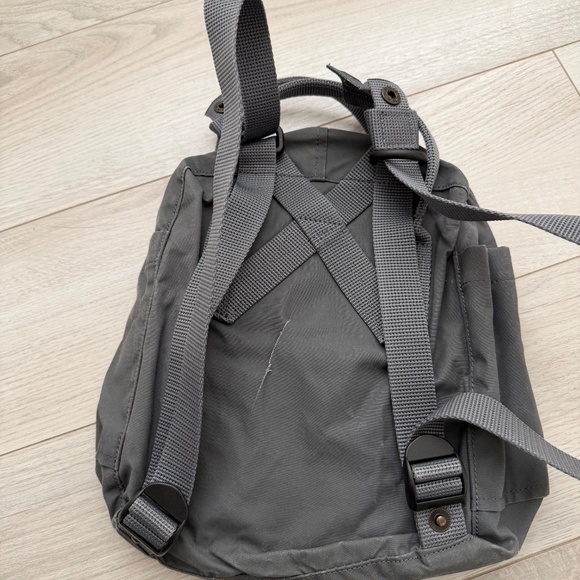 Fjallraven Kanken Mini Backpack in Grey - Picture 5 of 7